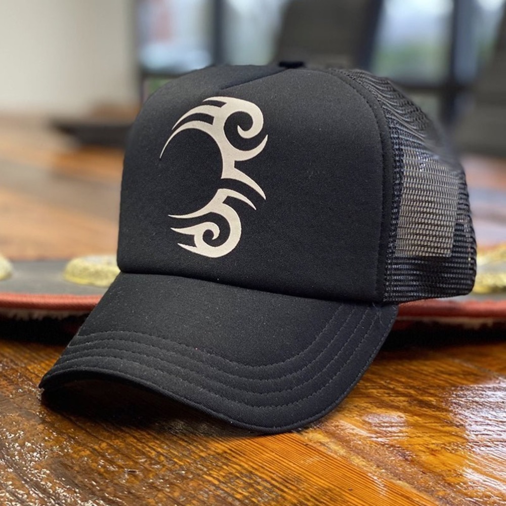 Mike Tyson - TATTOO TRUCKER BLACK WITH WHITE LOGO